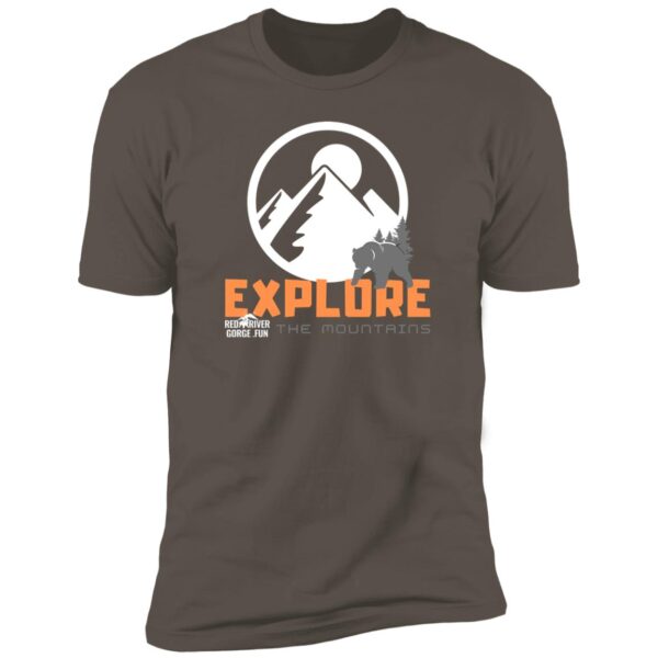 Red River Gorge T-shirt: Bear, mountains, and 