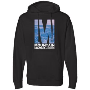Black Mountain Mamma hoodie with an 