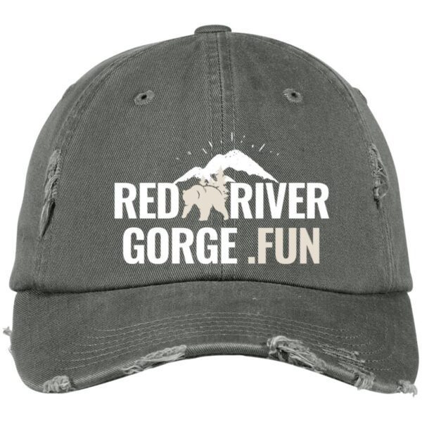 Red River Gorge.fun Embroidered Distressed Dad Cap - Image 3