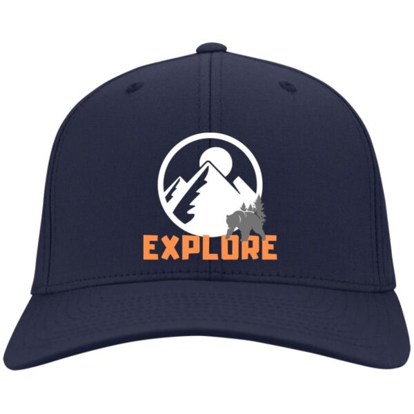 Explore Embroidered Twill Cap - Image 3