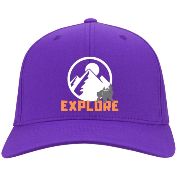 Explore Embroidered Twill Cap - Image 4