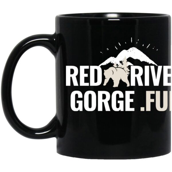 Black mug with 